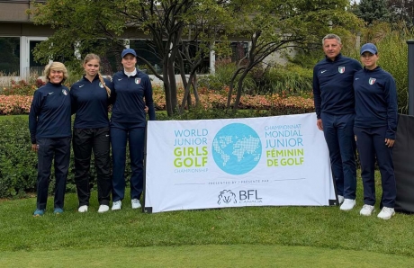 Il team azzurro al World Junior Girls 