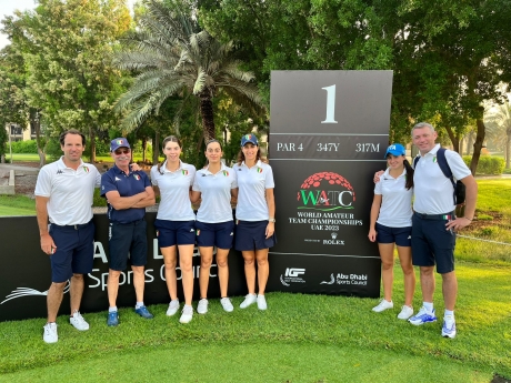 Il team azzurro ai mondiali femminili