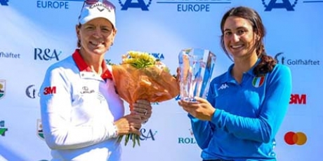 Annika Sorenstam e Francesca Fiorellini