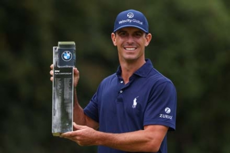 Billy Horschel con il trofeo (Getty Images)