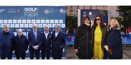 &quot;Golf in Piazza&quot;: successo a Roma e a Milano