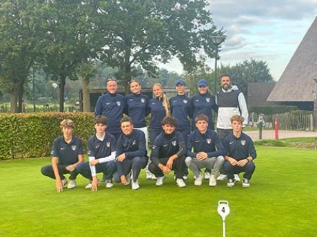 Gli azzurri al Junior Quadrangular U16 