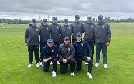 La formazione azzurra Amateur