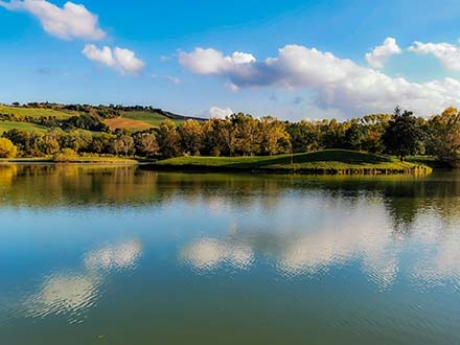 Uno scorcio del Golf Club Le Fonti