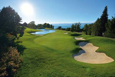L&#039;’Evian Resort Golf Club di Evian-Les-Bains in Francia